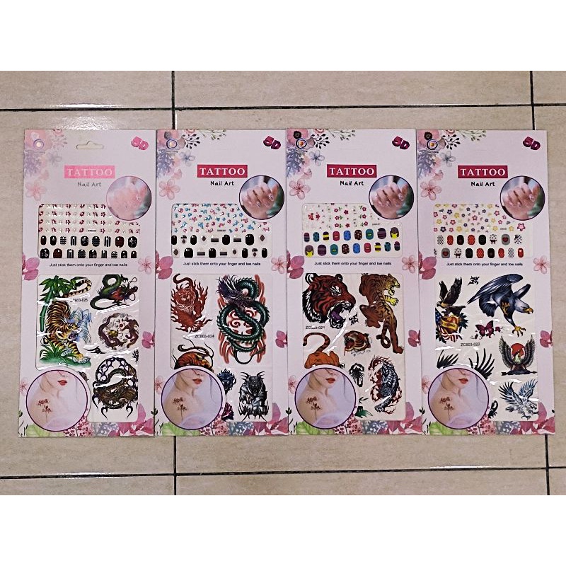 TATTOO STICKER & NAIL STICKER