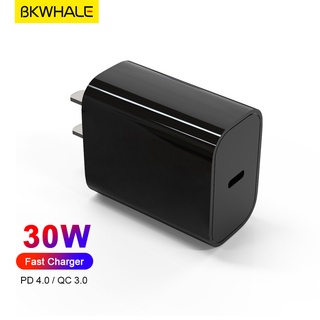 Bkwhale อุปกรณ์ชาร์จโทรศัพท์มือถือ 30W 20W PD ชาร์จเร็ว สําหรับ iP 11 Phone 12Mini 12 12 Pro 12 Pro Max 13
