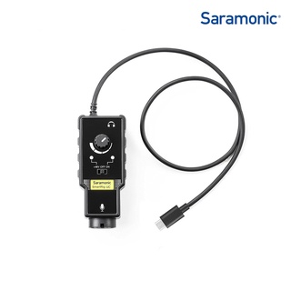 Saramonic SmartRig UC อินเทอร์เฟซเสียงไมโครโฟน XLR,6.3มม.,TRS 3.5มม.1 ช่อง ใช้กับ USB Type-C