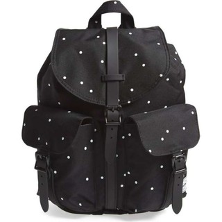 กระเป๋าเป้ Herschel Dawson XS Backpack - Black Polka Dot ของแท้ ส่ง