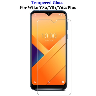 For Wiko Y82 Y81 / Y62 / Plus Clear Tempered Glass 9H 2.5D Premium Screen Protector Explosion-proof Film Toughened Guard