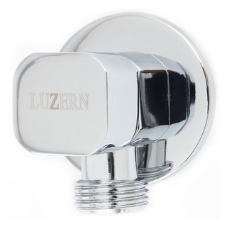 สต๊อปวาล์ว 1 ทาง LUZERN F-4101 วาล์วและสต๊อปวาล์ว ก๊อกน้ำ ห้องน้ำ STOP VALVE LUZERN F-4101 CHROME