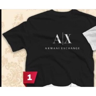 ARMANI EXCHANGE Aaxx ARMANI เสื้อยืด ลาย EXCHANGE สําหรับผู้ชาย และผู้หญิง