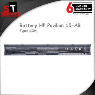 แบตเตอรี่ KI04 HP Pavilion 15-AB 15-AG 15-AK 14-AB 17-G 14-AB000 15-AB000 17-G000 15-AK