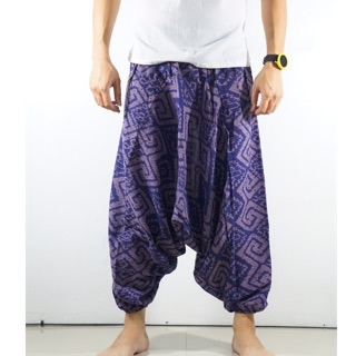 Thai cotton pants กางเกงม้งขายาว