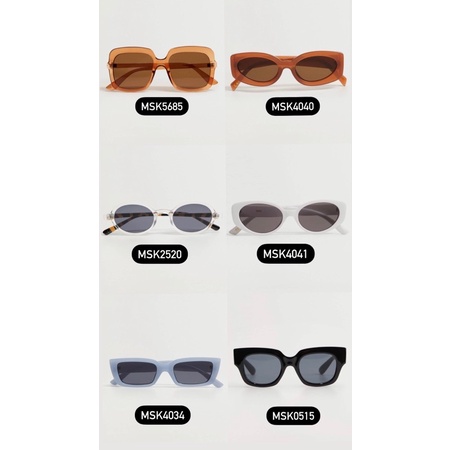 แว่นกันแดด / แว่นกันแดด Mango Auth store เยอรมนี fullbill