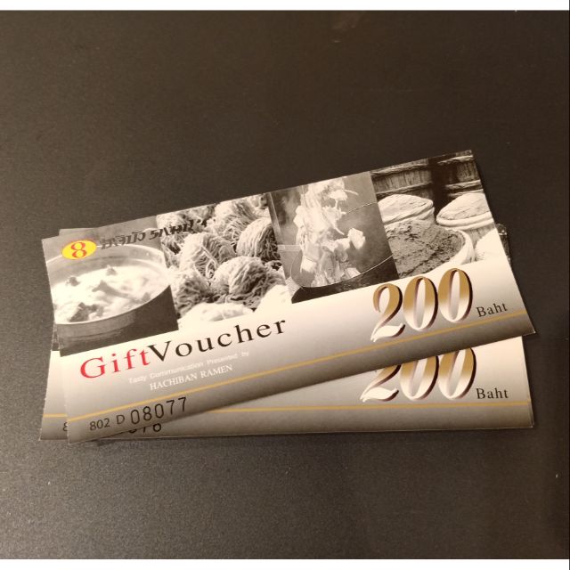 Voucher Hachiban ramen ลด 10%