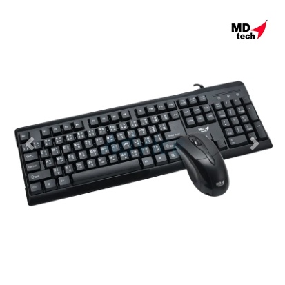 (2in1) USB MD-TECH (KB-111/M-11) Black