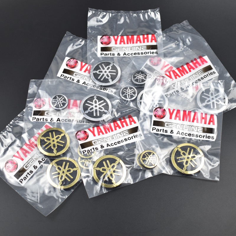 *พร้อมสต็อก*โลโก้ส้อมปรับแต่ง Yamaha Resin ของแท้ Yamaha Gold มีจําหน่ายในขนาด (25 / 45mm) ราคา ถูกที่สุด ดีลบีเคเค แกลเลอรีภาพที่ 3