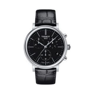 Tissot Carson Premium Chronograph ทิสโซต์ คาร์สัน พรีเมี่ยม โครโนกราฟ T1224171605100 สีดำ นาฬิกาผู้ชาย