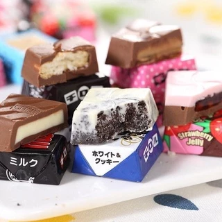 Tirol Choco Pack ทิโรลช็อกโกขนมช็อกโกแลตรวมรส ช็อคโกแลตวาไรตี้บล็อก5รสชาติ1กล่องมี 20 ชิ้น