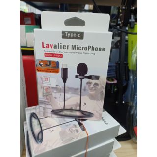 ไมค์ไลน์สด Lavalier Microphone Type-C model JH-042