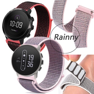 สายนาฬิกาข้อมือไนล่อน suunto 9 peak pro สาย suunto 3 /suunto 5 peak smart watch strap