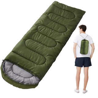 ถุงนอน แบบพกพา ถุงนอนปิกนิก Sleeping Bag ขนาดกระทัดรัด น้ำหนักเบา พกพาไปได้ทุกที่ ถุงนอนเดินป่า ถุงนอนกันหนาว ถุงนอนพกพา