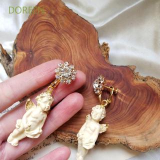 DOREEN Baby Shaped Pendant Jewelry Fashion  Accessories Cupid Angel Dangle  Earrings