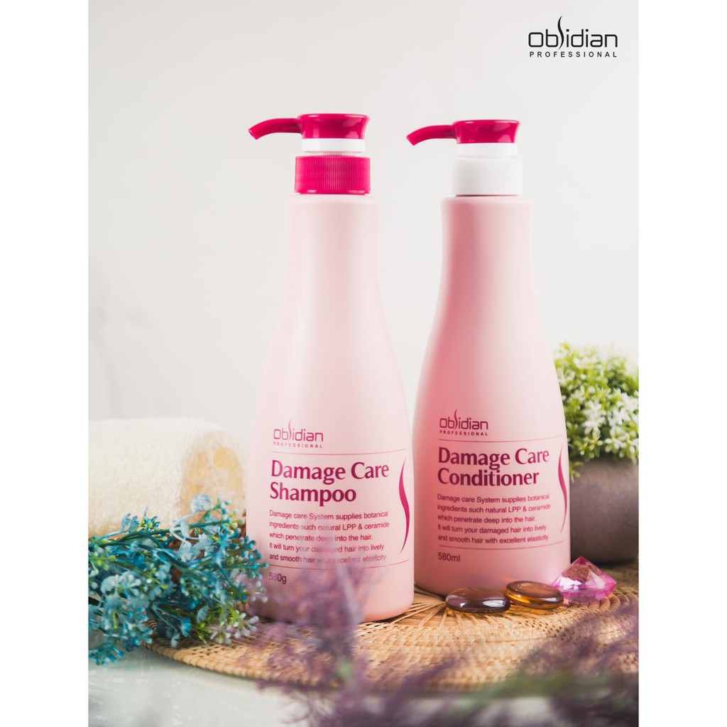 🇰🇷แดมเมจ แคร์ แชมพู & คอนดิชันเนอร์ DAMAGE CARE SHAMPOO & CONDITIONER
