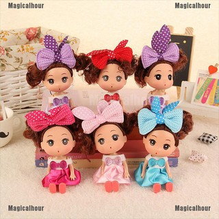 Magicalhour ตุ๊กตาเด็กผู้หญิง ขนาดมินิ 12 ซม.ของเล่นสำหรับเด็ก