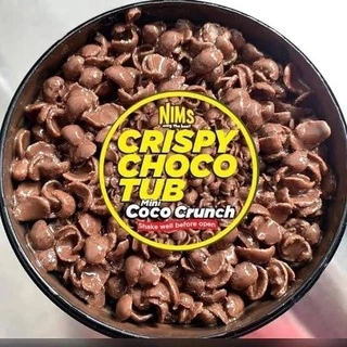 Nims crispy choco tube นำเข้ามาเลเซีย ขนมเคลือบชอคโกแลต ขนมทานเล่น ชอคโก้คริสปี้ โกโก้ครั้นช