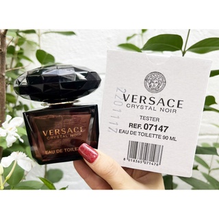 Versace Crystal Noir Eau de Toilette 90ml กล่องเทสเตอร์ (เช็คสต้อคสินค้าทางแชทก่อนทำรายการนะคะ)