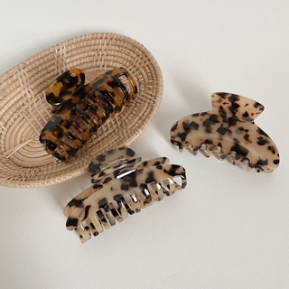 Hadesories Tortoise Claw Hair Clip กิ๊บติดผมลายกระตัวใหญ่