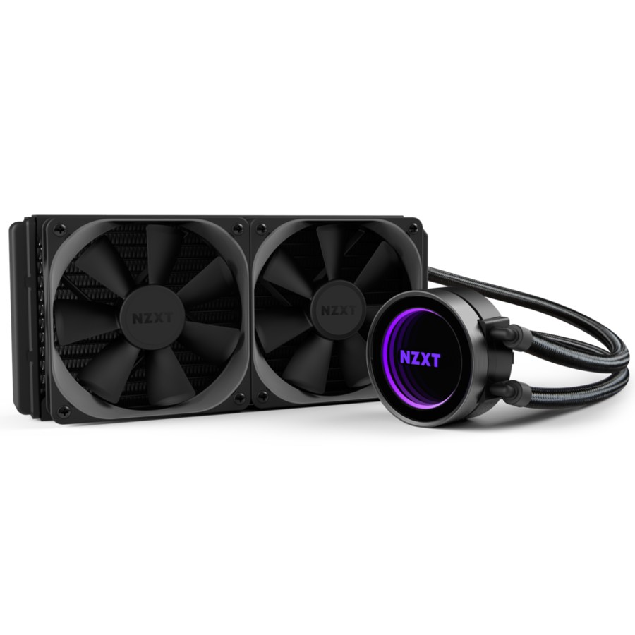 NZXT Kraken X52 240 มม. AIO คูลเลอร์เหลวพร้อม RGB