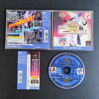 Dance Dance Revolution 2nd ReMix มี Spine Card แผ่นแท้ PS1 แผ่นสภาพดี เล่นได้ #PlayStation #PSone