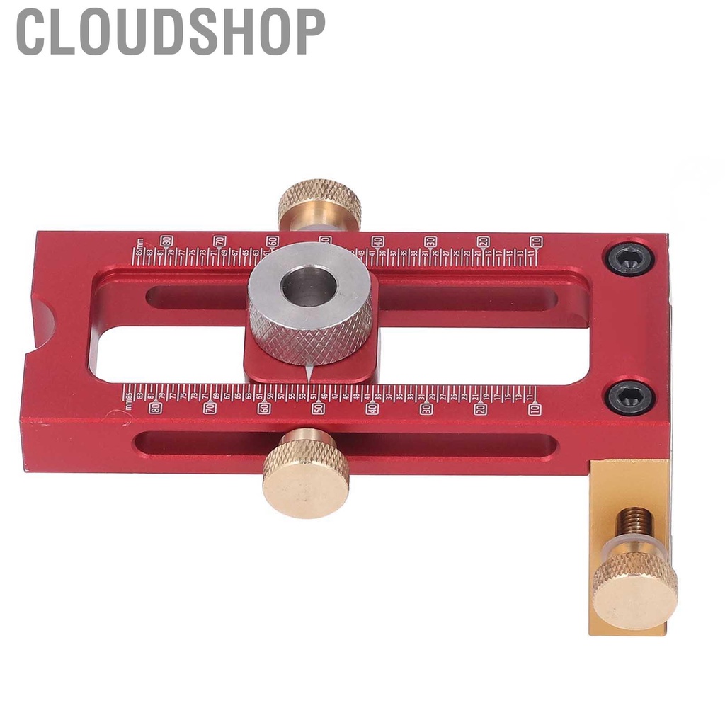 Cloudshop 6Pcs Drill Jig Flat Hole Puncher Drilling Guide Tool Set Kit ...