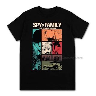 [COD]เสื้อยืดแขนสั้นลําลอง พิมพ์ลายการ์ตูน Spy X Family เข้ากับทุกการแต่งกาย สไตล์ฮาราจูกุ สําหรับผู้ชาย