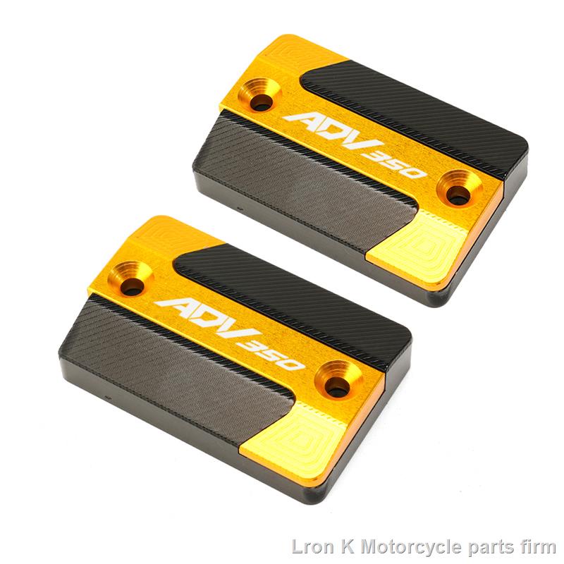 thumbnail interactive-video image 1 of CNC Aluminum Brake & Clutch Reservoir Cover Set For Aprilia RSV 1000 Mille R (Anodized, 2 Pieces) 1 of 6