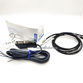 E3X-NA11ไฟเบอร์ออฟติคเซ็นเซอร์จับวัตถุ พร้อมสาย Fiber optic M3/M4/M6