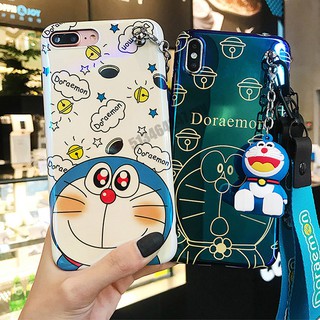 เคสโทรศัพท์มือถือลายการ์ตูนโดเรม่อนสําหรับ Oppo F 11 A 5s A 7 A 3 S Realme C 1 2 F 9 Pro F 7 F 5 F 1sกรณีนุ่ม