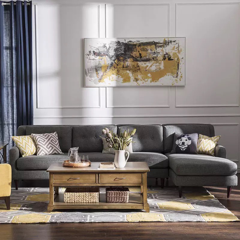 Iris Sofa  L Shape Sofa โซฟา เดย์เบด เลือกสี สั่งขนาดได้ (โรงงานซิกม่า)