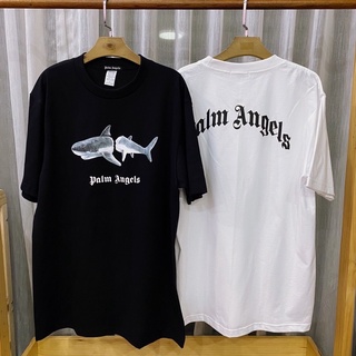 เสื้อยืด Palm Angels ลายปลา ฉลาม S-5XL