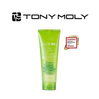 [TONYMOLY] Aloe 99% Chok Chok Soothing Gel 250ml  เจลว่านหางจระเข้  บํารุงผิวหน้า สินค้าเกาหลีแท้ๆส่งตรงจากเกาหลี