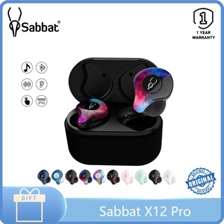 Sabbat X12 Pro TWS ชุดหูฟังบลูทูธไร้สาย 5.2 ความเที่ยงตรงสูง สเตอริโอ กันน้ํา สําหรับโทรศัพท์ IOS Android