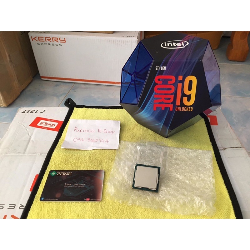 Intel CPU Core i9-9900K 3.6 GHz 8C/16T LGA1151v2 ตัวท๊อป