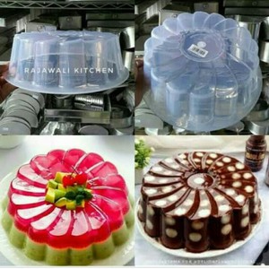 MATAHARI FAN SUN PUDDING MOLD / FAN SUN PUDDING MOLD / ART BLOSSOM PUDDING MOLD