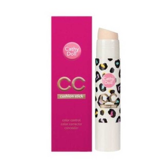 Cathy doll CC cushion stick 9 g. ซีซี ครีม แบบแท่ง สติ๊ก คอนซีลเลอร์ เฉดดิ้ง ไฮไลท์ ในตัว เลือกได้มากกว่า 1 เฉดสี