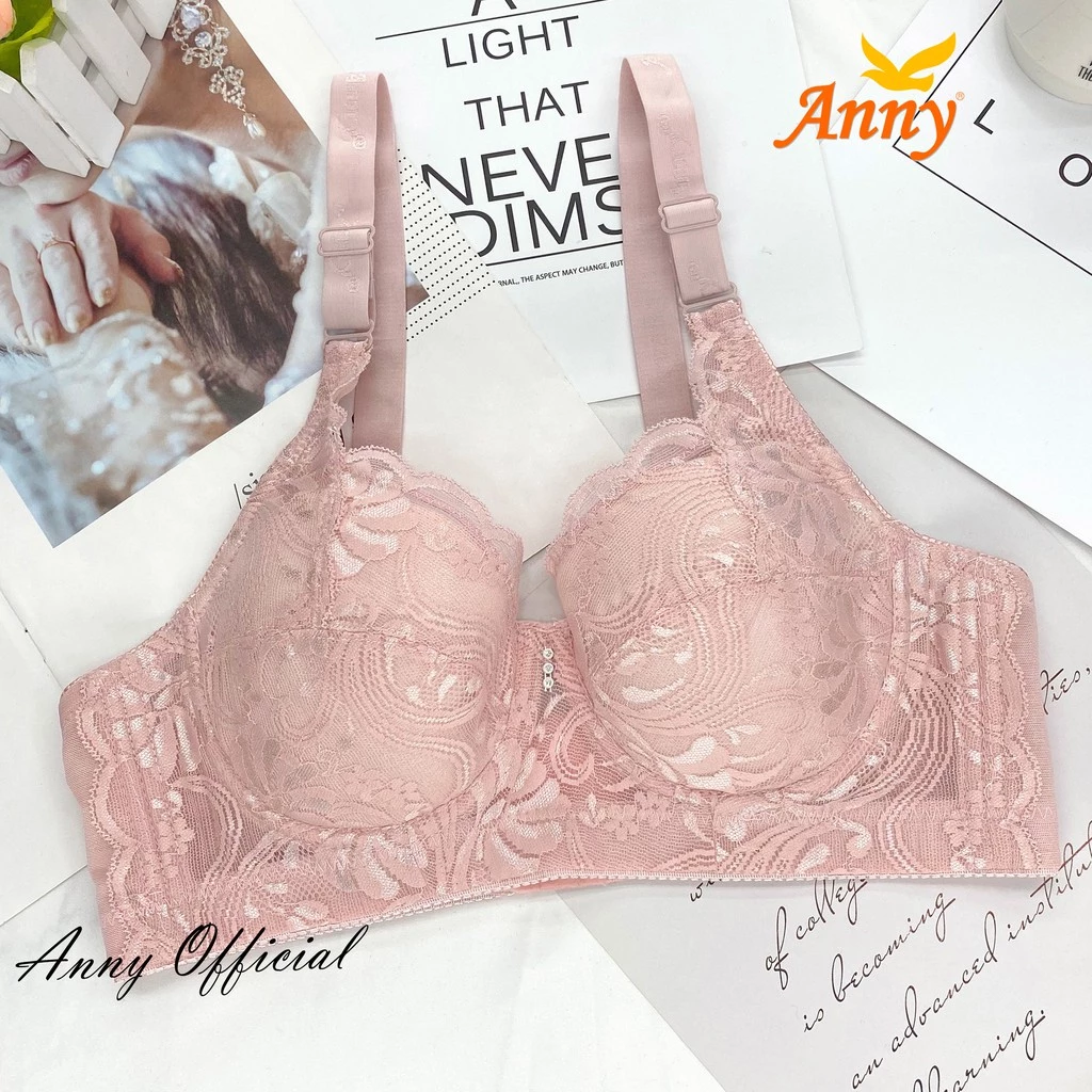 ชุดชั้นใน Anny รุ่น2044-1 คัพB-C เสื้อใน บรามีโครง เต็มทรง ฟองนุ่มบางเฉียบ 2mm ระบายอากาศได้ดี
