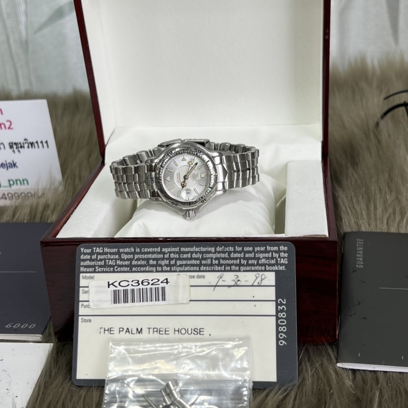 Tag Heuer S6000 Lady 28mm หน้า2ชั้น