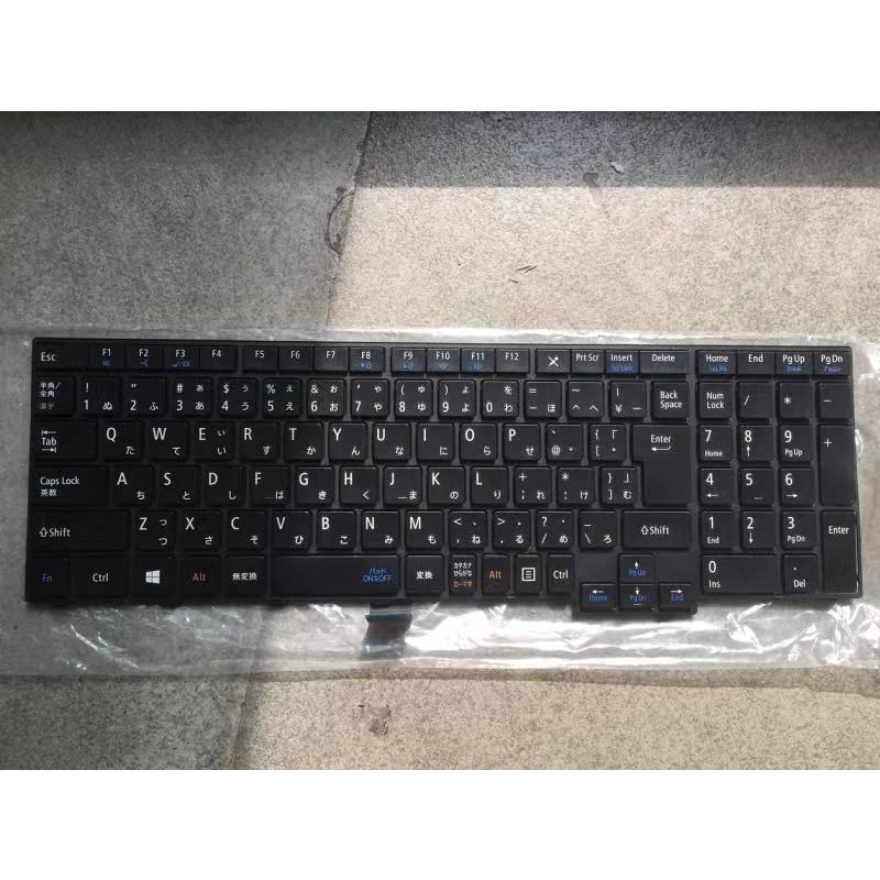 NEC VersaPro VX-U VK23LX-U VJ16E VKT16X VK23LX-T VK22TWEEL VK22HDWDN VKM17D แป้นพิมพ์โน้ตบุ๊คญี่ปุ่น