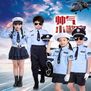 (รอ15-20วัน) แฟนซีเด็ก ตำรวจ ชุด เด็ก เกาหลี ชุดทหาร เครื่องแบบ เสื้อผ้าเด็ก แฟนซี ชุดเด็ก ชุดคอสเพลย์ คอสเพลย์