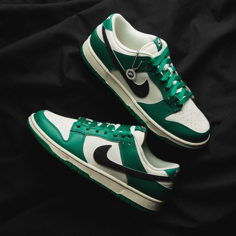 lottery pack dunks green