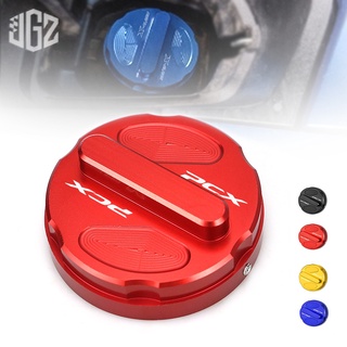 PCX Motorcycle CNC Fuel Tank Cap Cover Petrol Box Cap for Honda PCX 125 150 160 200 EV HP MPG PCX160-CBS 18-21