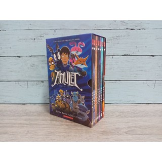 (New)Amulet By Kazu Kibuishi หนังสือการ์ตูนช่อง ปกอ่อน ชุด 7 เล่ม