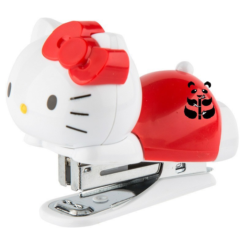 ส่งฟรี ส่งไวในไทย แม็กเย็บกระดาษ HELLO KITTY แม็กคิตตี้ เครื่องเย็บกระดาษคิตตี้ ที่เย็บกระดาษคิตตี้