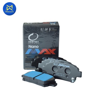 ผ้าเบรคหน้า ALTIS ปี 2001-2007 NANO MAX(DNX-634)