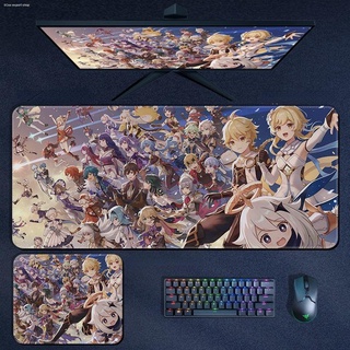 ⚡mousepad แผ่นรองเมาส์ขนาดใหญ่ขอบล็อคแป้นคีย์บอร์ดแผ่นรองเม้าส์เกมอุปกรณ์ต่อพ่วงผ้าปูโต๊ะขนาดใหญ่อะนิเมะคอมพิวเตอร์