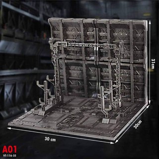 (Set A1) VT-116-35​ Gundam Hanger Action Base