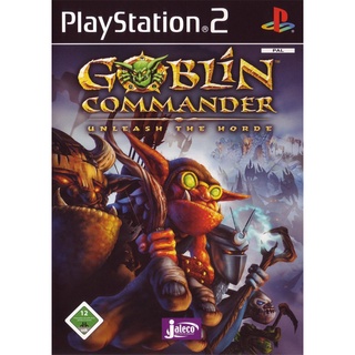 Goblin Commander: Unleash the Horde ps2 แผ่นไรท์ แผ่นเกมPS2 เกมเพทู แผ่นplay2 ps2